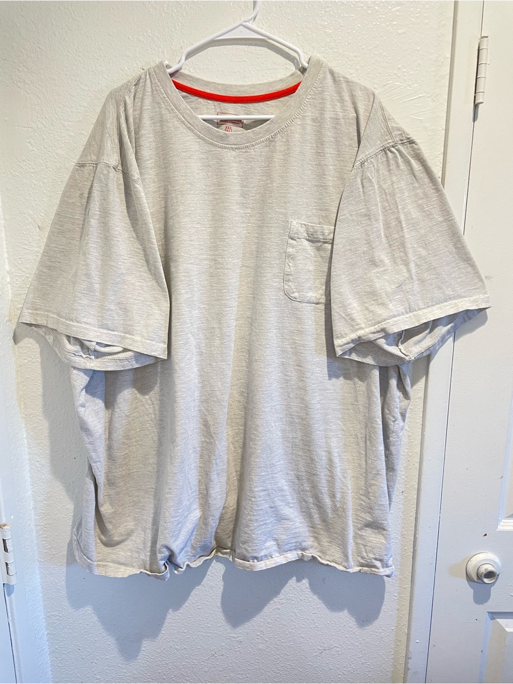 Boulder Creek Trading Company Men's Short Sleeve Pocket T-Shirt Gray 5XL Tall